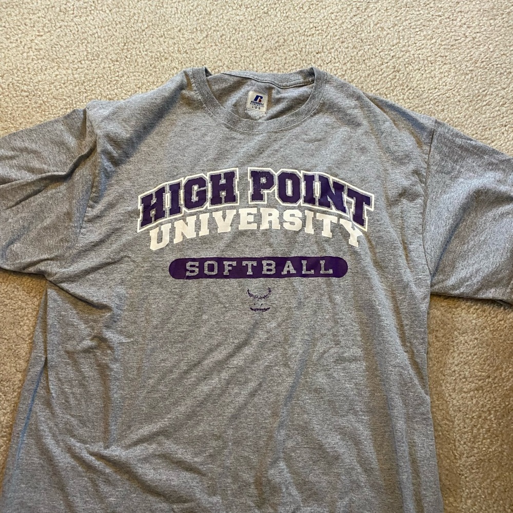High Point University softball t shirt